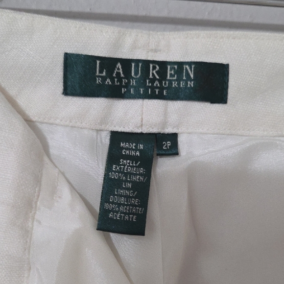 Ralph Lauren Women's Cream Trousers - Picture 3 of 4
